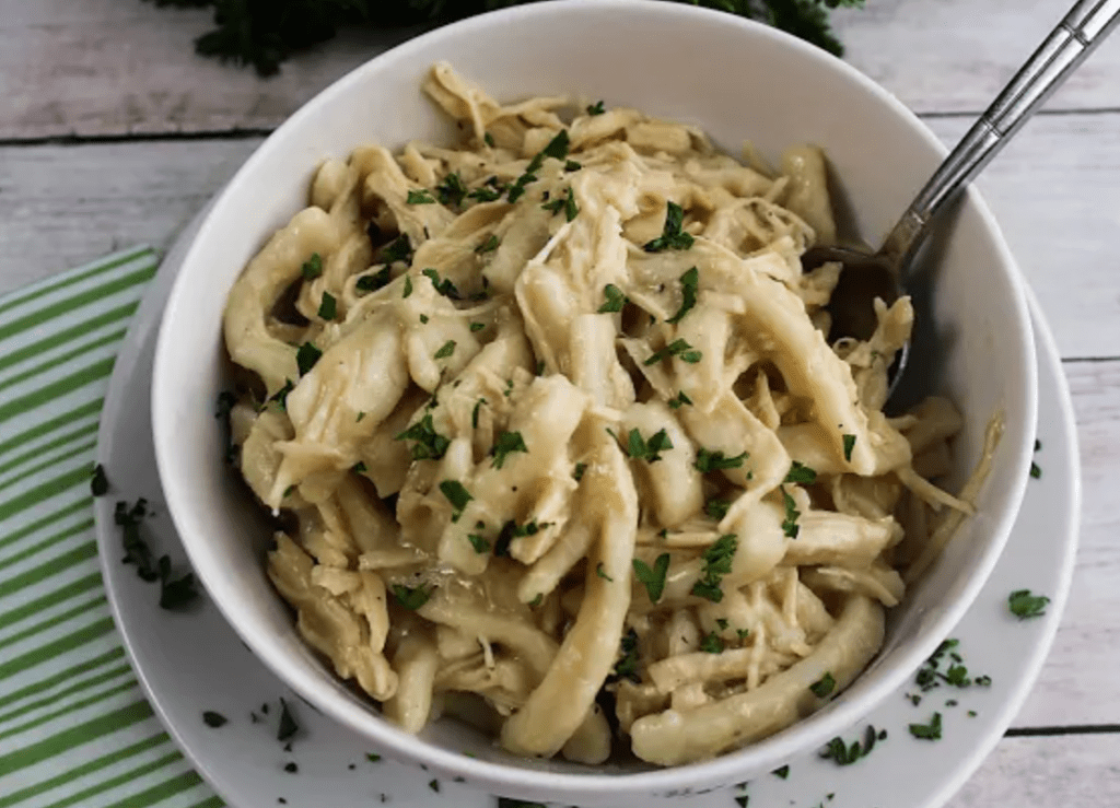 Comforting Chicken & Noodles Crock Pot Recipe Ketchup